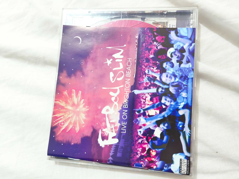 CD fatboy Slim live on Brighton beach sem riscos