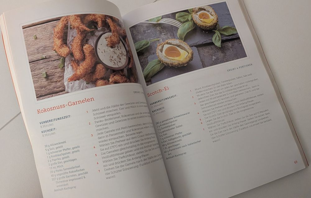 Livro de Receitas Cosori Air Fryer