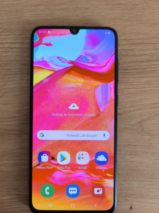 Samsung a70 fabryczny soft