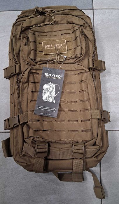 Plecak Mil-Tec Assault Pack Laser Cut Large 36 l - Coyote Tan / Nowy