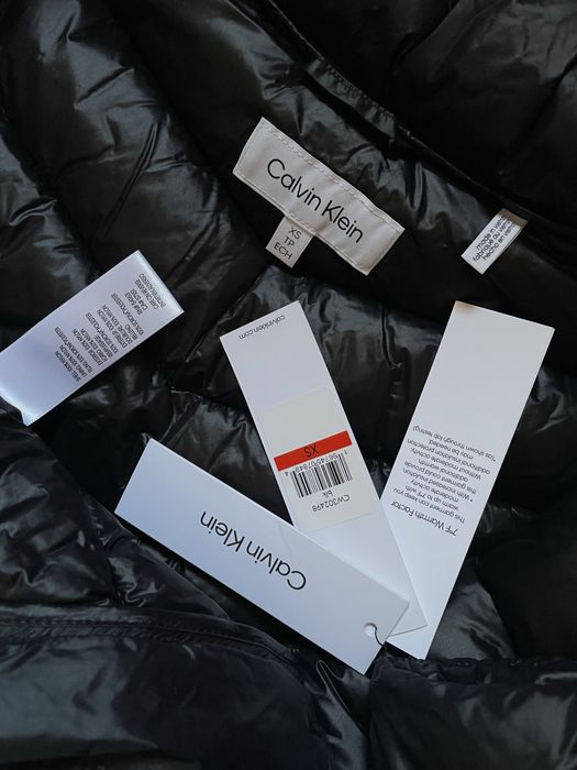 -50% XS 42 Calvin Klein парка пуховик зимова куртка зимняя демісезон