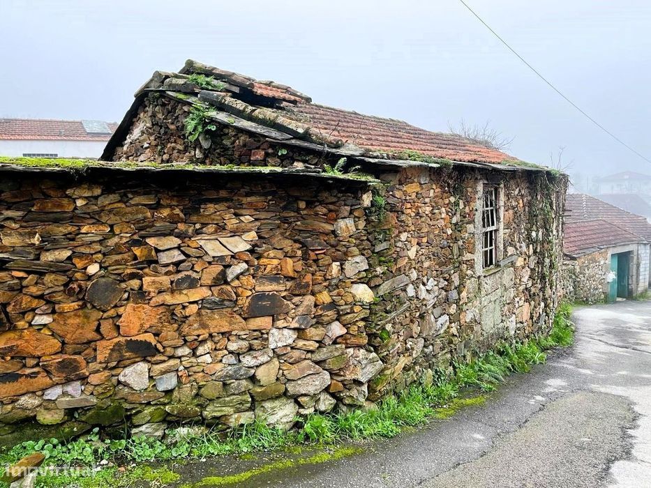 Rio Douro - Moradia em ruína em Carcavelos, Santa Maria de Sardoura