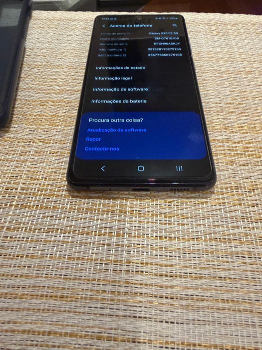 Samsung S20 FE 5G em muito bom estado