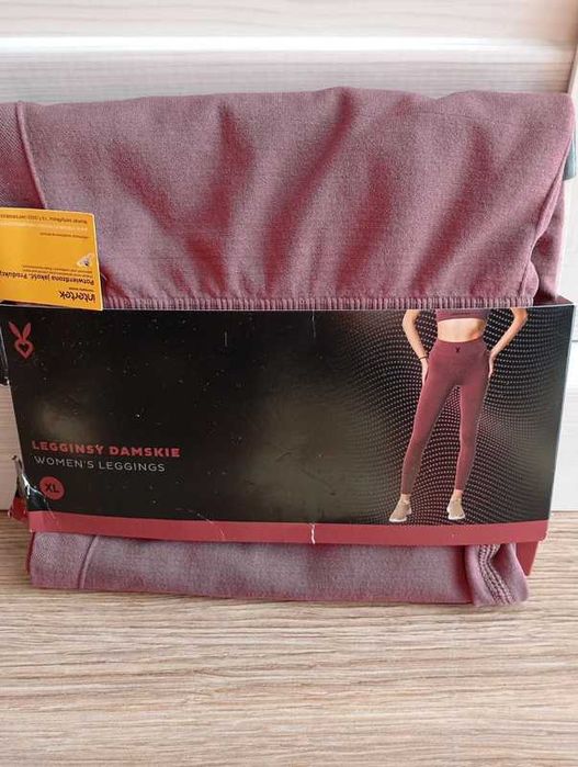 Legginsy damskie Cardio Bunny XL różowe