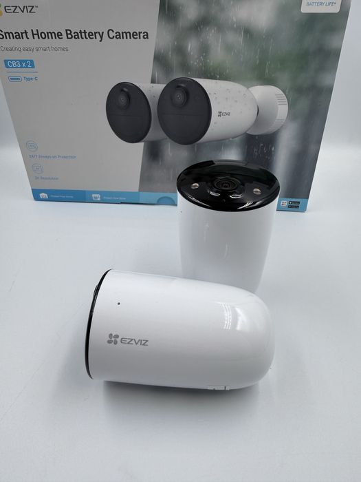 Zestaw 2x Kamera EZVIZ CB3 WiFi – bezprzewodowa, z akumulatorem