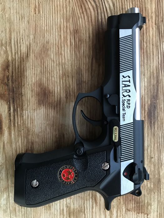 Airsoft Greengas SAMURAI EDGE Biohazard WE FULL METAL BLOWBACK, nova