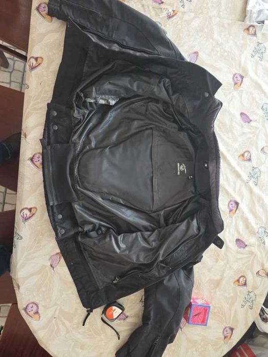 casaco preto para andar de mota / motociclo para verão e inverno da marca drenaline