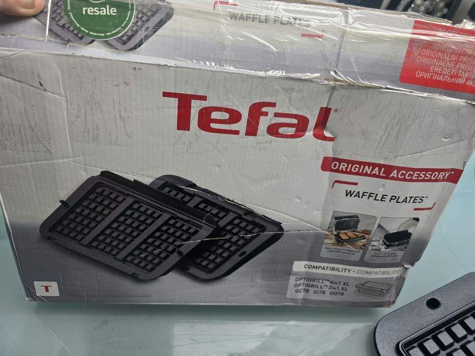 TEFAL OPTIGRILL XL nakładki gofry