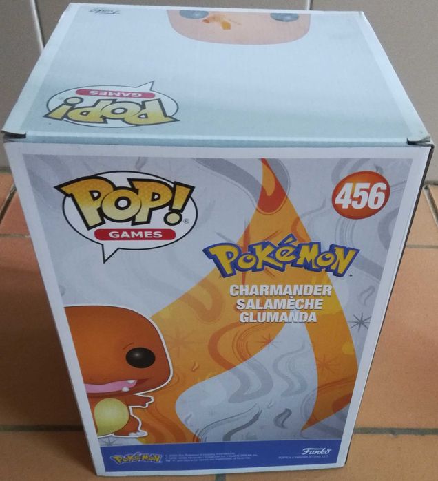 Funko POP Charmander jumbo #456 - novo em caixa - Pokemon