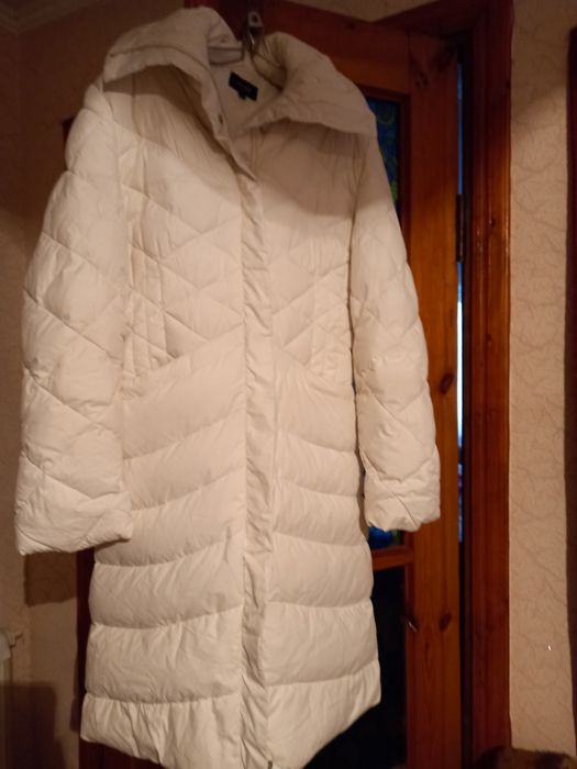 Пуховик зимовий довгий