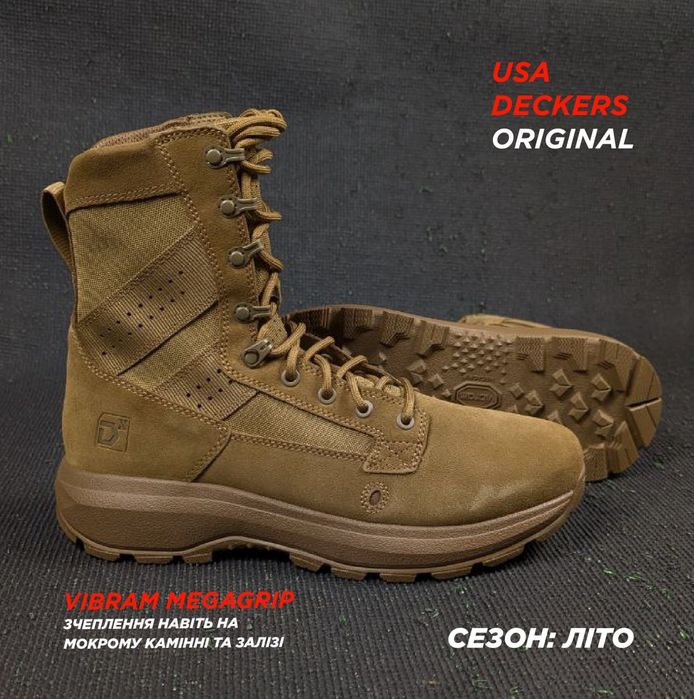 Original Deckers DX-G8 Vibram берці літо