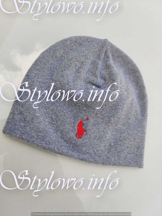 Czapka zimowa cieńsza lacoste calvin klein czapki