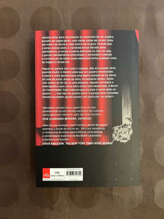 Livro A Morte do Comendador - Haruki Murakami