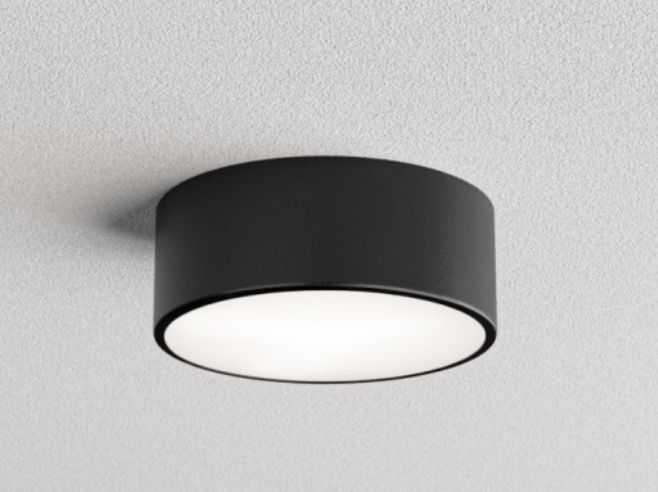 Lampa sufitowa Plafon CLEO 200 Czarny 20 cm