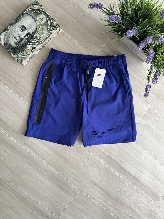 Шорти Чоловічі Nike Tech Fleece Nylon Authentic Оригінал | HJ0679-539