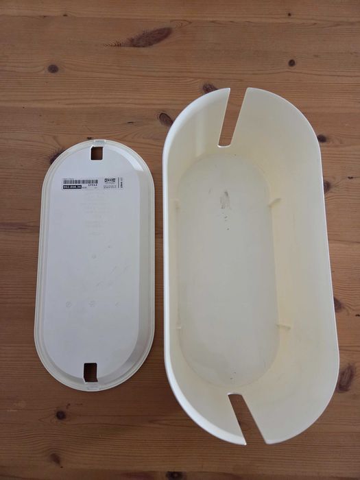 Caixa para organização de cabos modelo Romma da Ikea