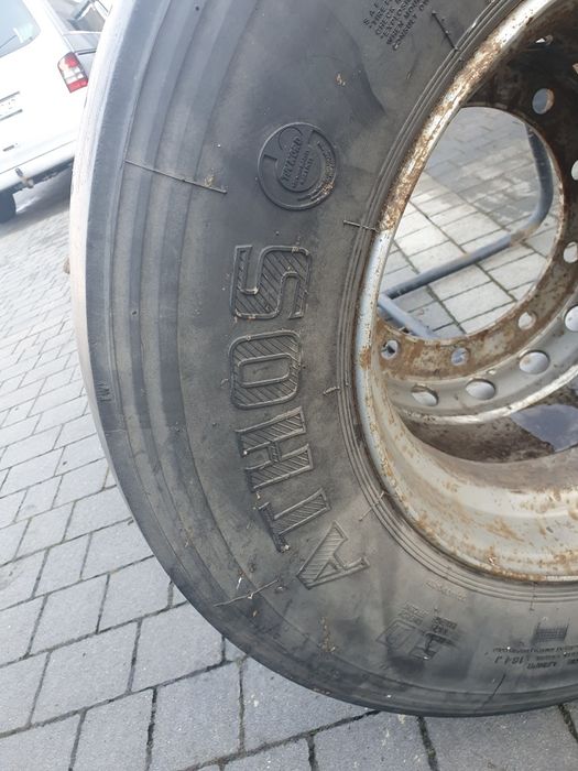 Kolo zapasowe tir 445/45 r 19.5 z koszem