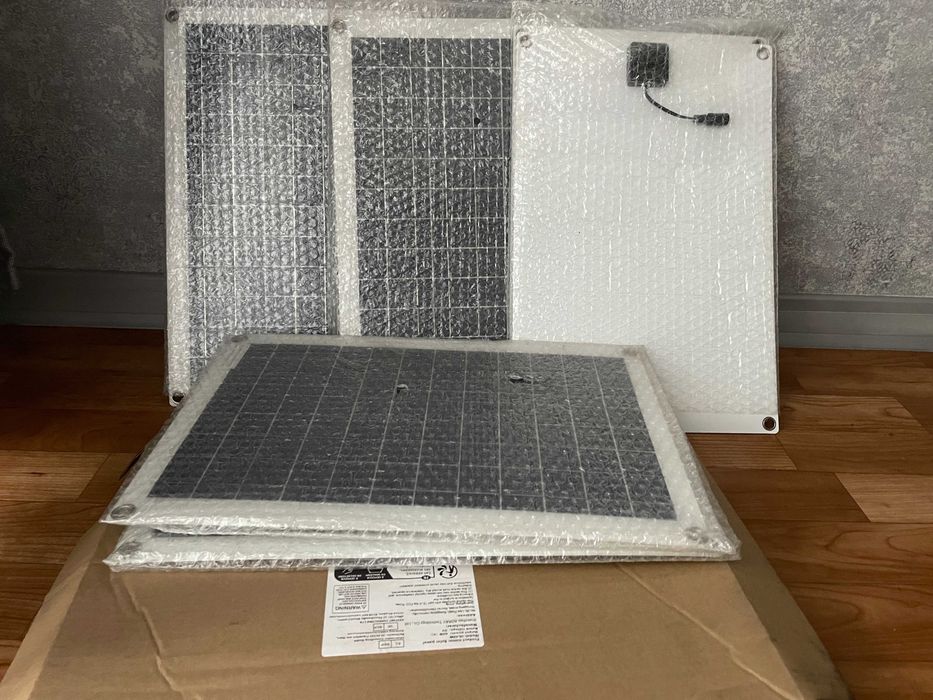 сонячна гнучка панель 40-50 Ватт контролер