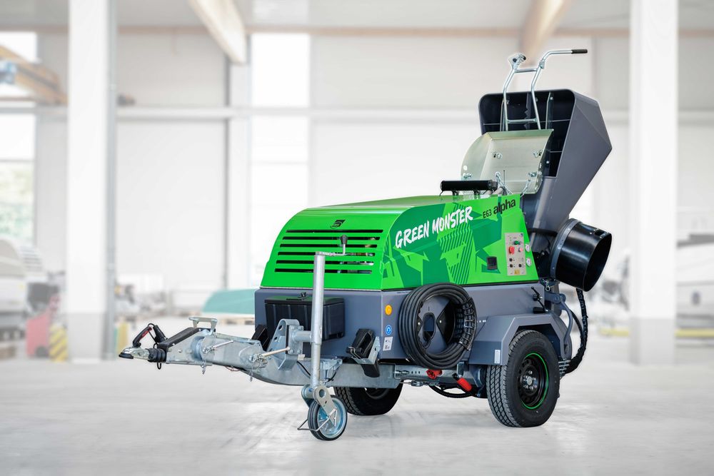 BMS ALPHA E63 elektryczny mixokret pompa do betonu Brinkmann Putzmeist
