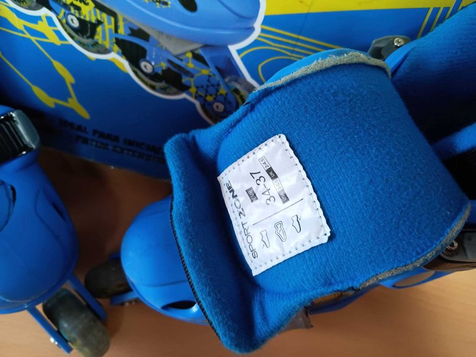 Patins em linha como novos