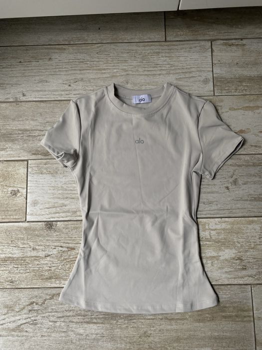 T-shirt da alo bege feminina