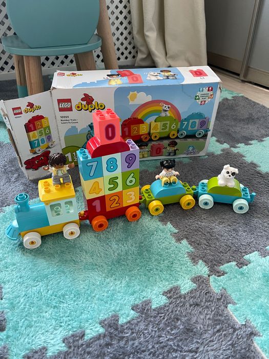 Потяг lego duplo в коробці, від 1,5 років