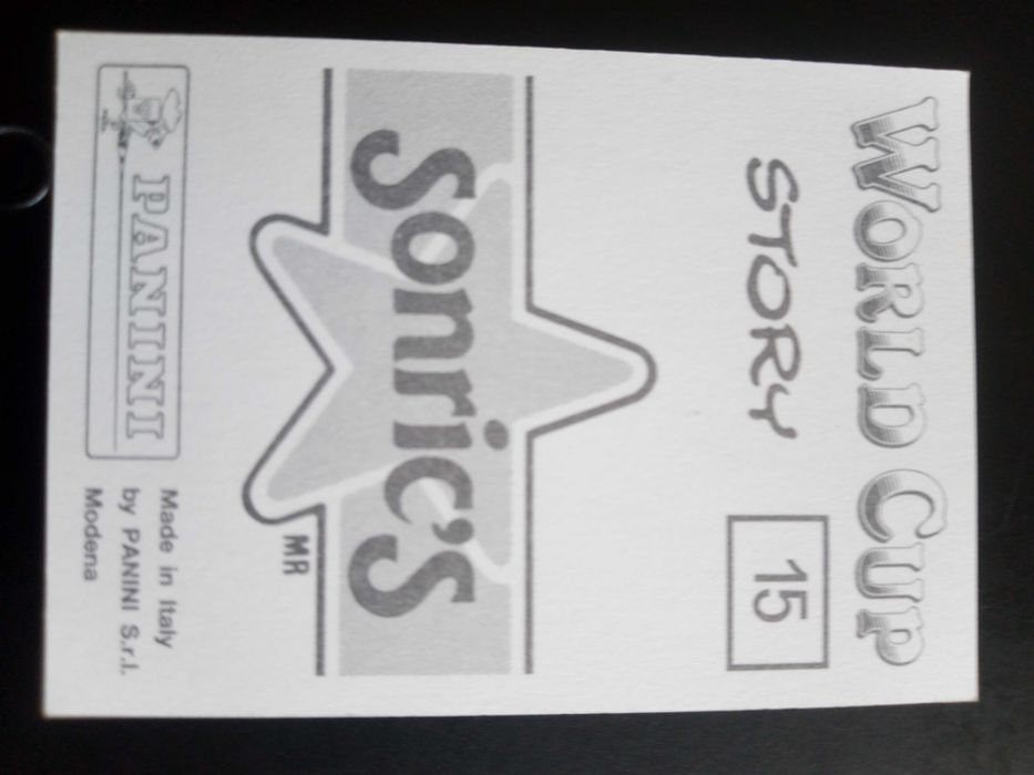 Cromo Panini World Cup Story Chile 1962