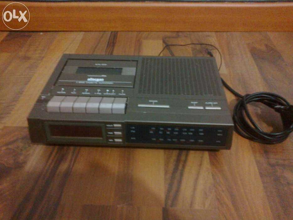 Aparelho Radio,Cassetes,Relogio+Despertador