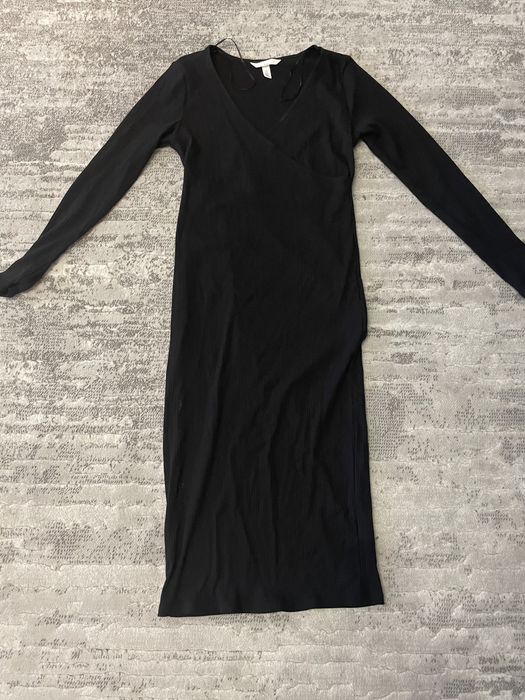 Sukienka ciążowa/do karmienia czarna H&M rozmiar 36/S