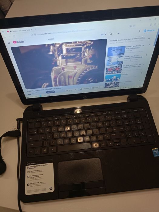 Laptop HP, Intel, i3, 8gb, Intel HD, SSD, wifi, HDMI,  ekran dotykowy.