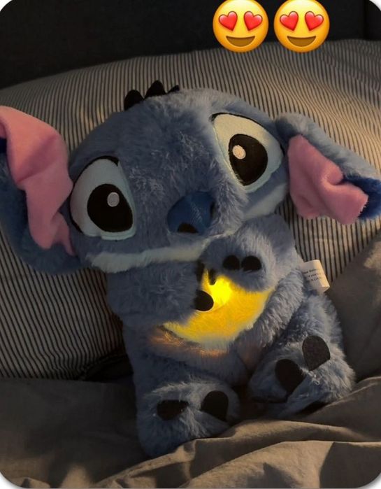 М’яка іграшка Стич з Ліло і Стич — дихає, світиться, колискова