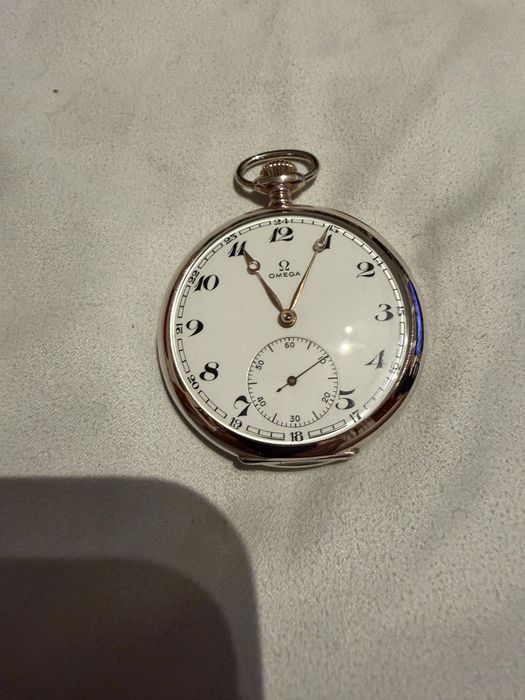 Relogio OMEGA de bolso em prata
