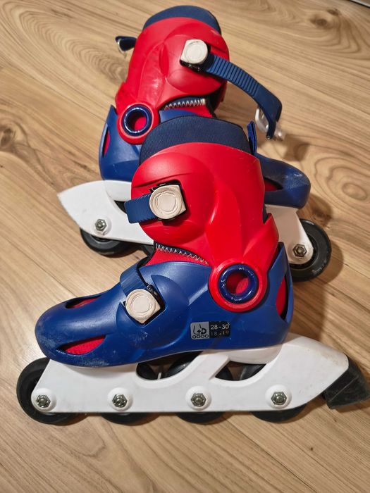 Rolki dziecięce regulowane 28-30 Oxelo Decathlon