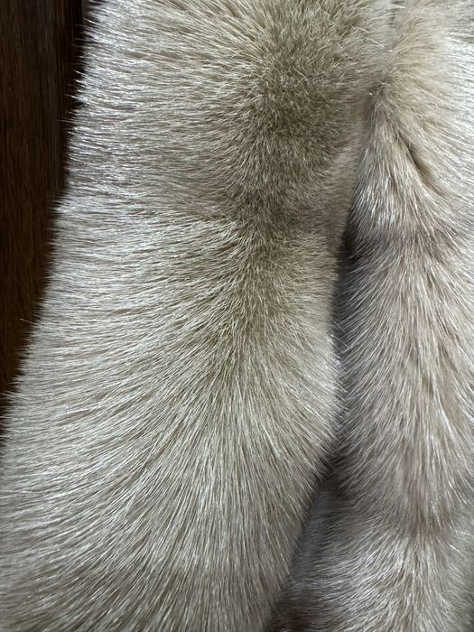Шубка пальто норка палломино