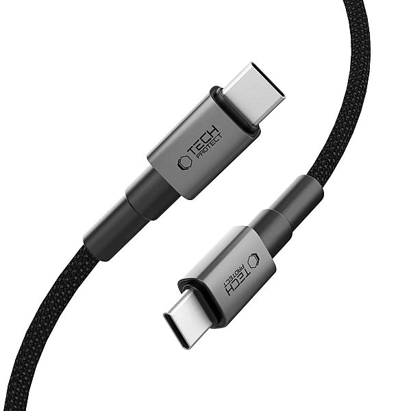Kabel Tech-Protect UltraBoost DNA USB-C PD100W/5A 300 cm - szary