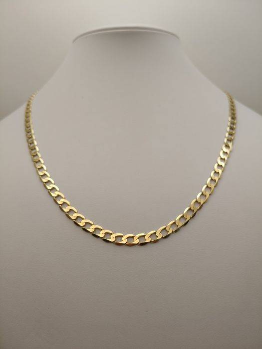 Złoty Łańcuszek Pancerka Pr.585 14K Nowy 55cm