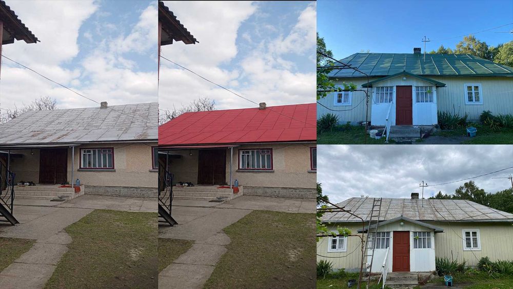 Фарбування дахів Бібрка та Бібрівський район | Гарантія до 10 років