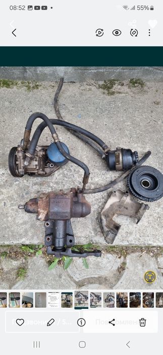 Гідроусілітель руля шевроле ніва