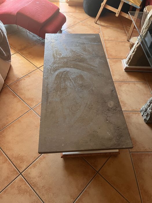 Mesa de marmore centro