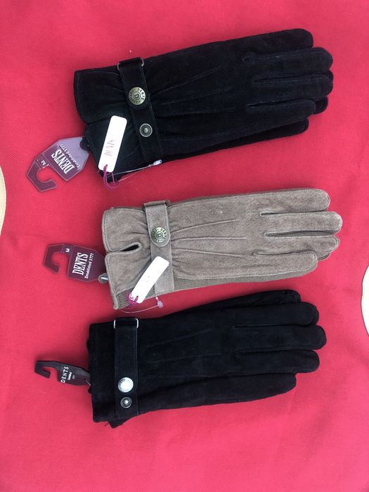 Перчатки dents коричн чорні НОВІ