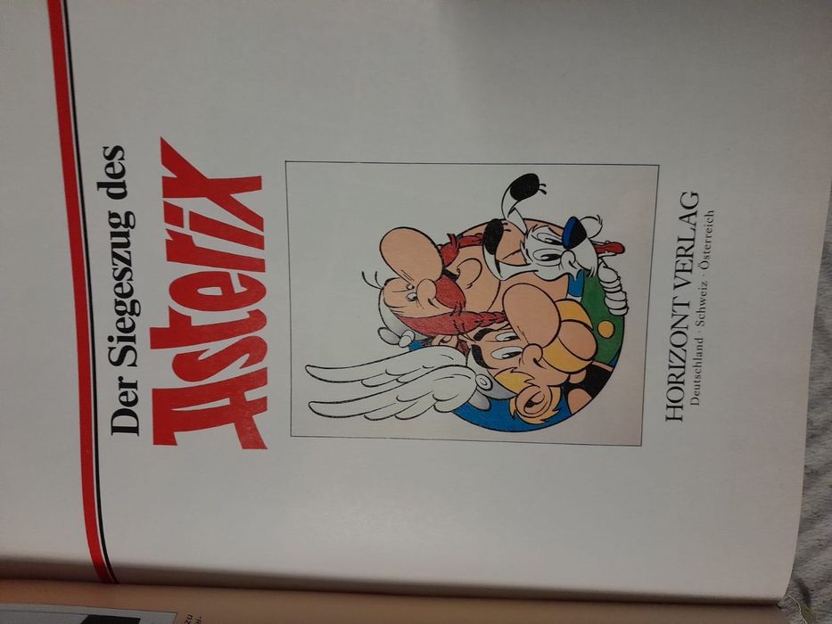 Komiksy Lucky Luke, Asterix i Obelix po niemiecku