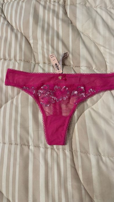 Victoria Secret , różowe majtki M