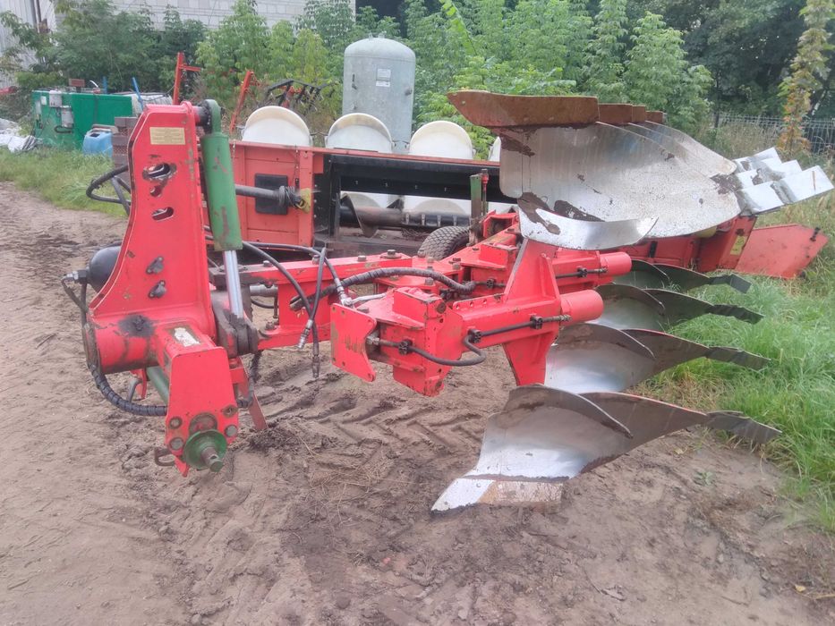 Pług obrotowy Unia Ibis 4 skibowy obrotowy zabezpieczenia hydrauliczne 2010 rok akpil agro masz
