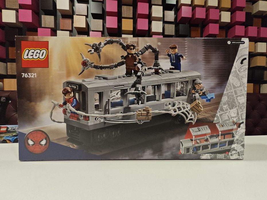 Конструктор LEGO Super Heroes 76321 Людина-Павук проти Дока Ока