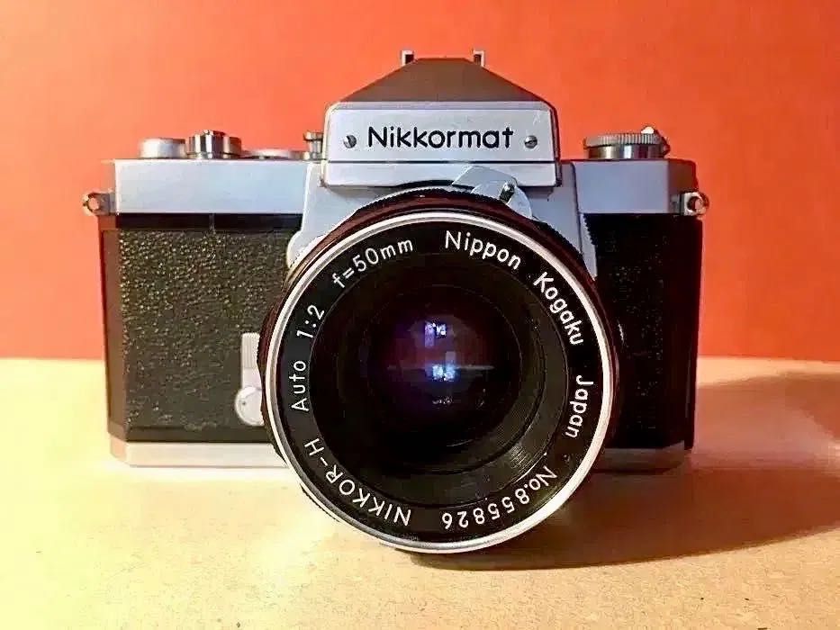 NIKKORMAT FT / NIKON - câmera fotográfica icónica da década de 70