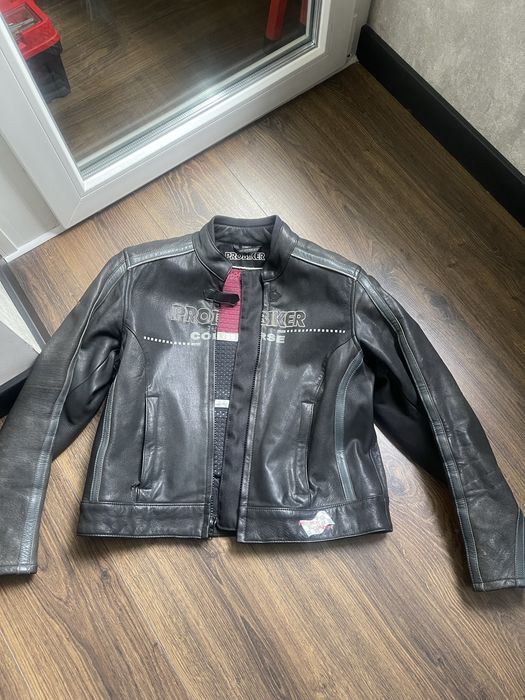 Мотокуртка шкіряна розмір 42