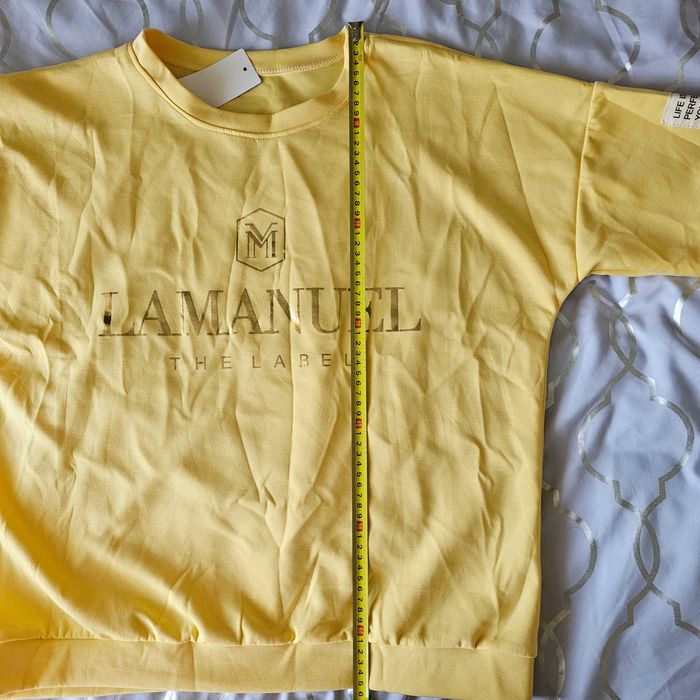 Dres lamanuel banan zolty nowy