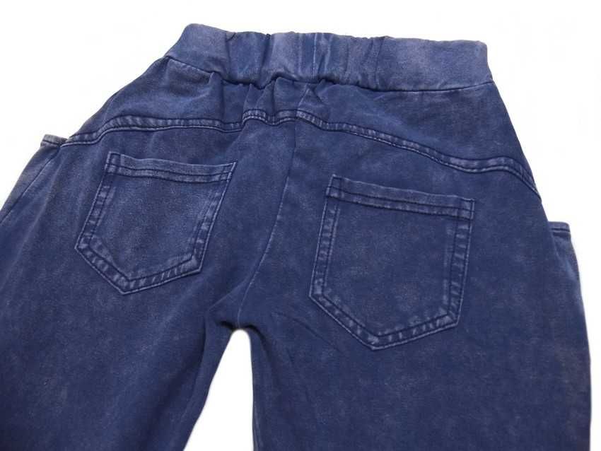 2-pak cienkie spodnie dresy 639 NICOL 16Y marmurek