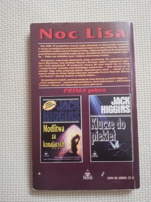 Noc Lisa Jack Higgins