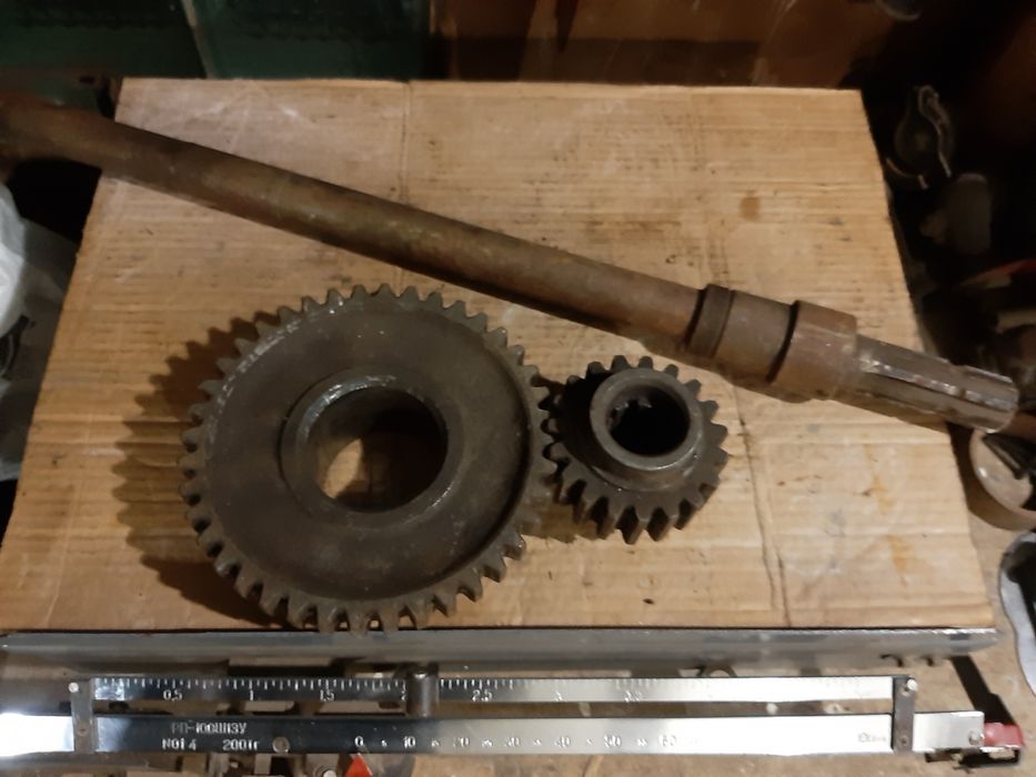 Шестерні вали для виготовлення саморобки